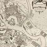 карта санкт-петербурга 1753 год