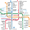 Карта Метро Санкт-Петербурга
